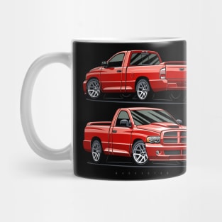 Red monsters Crew Mug